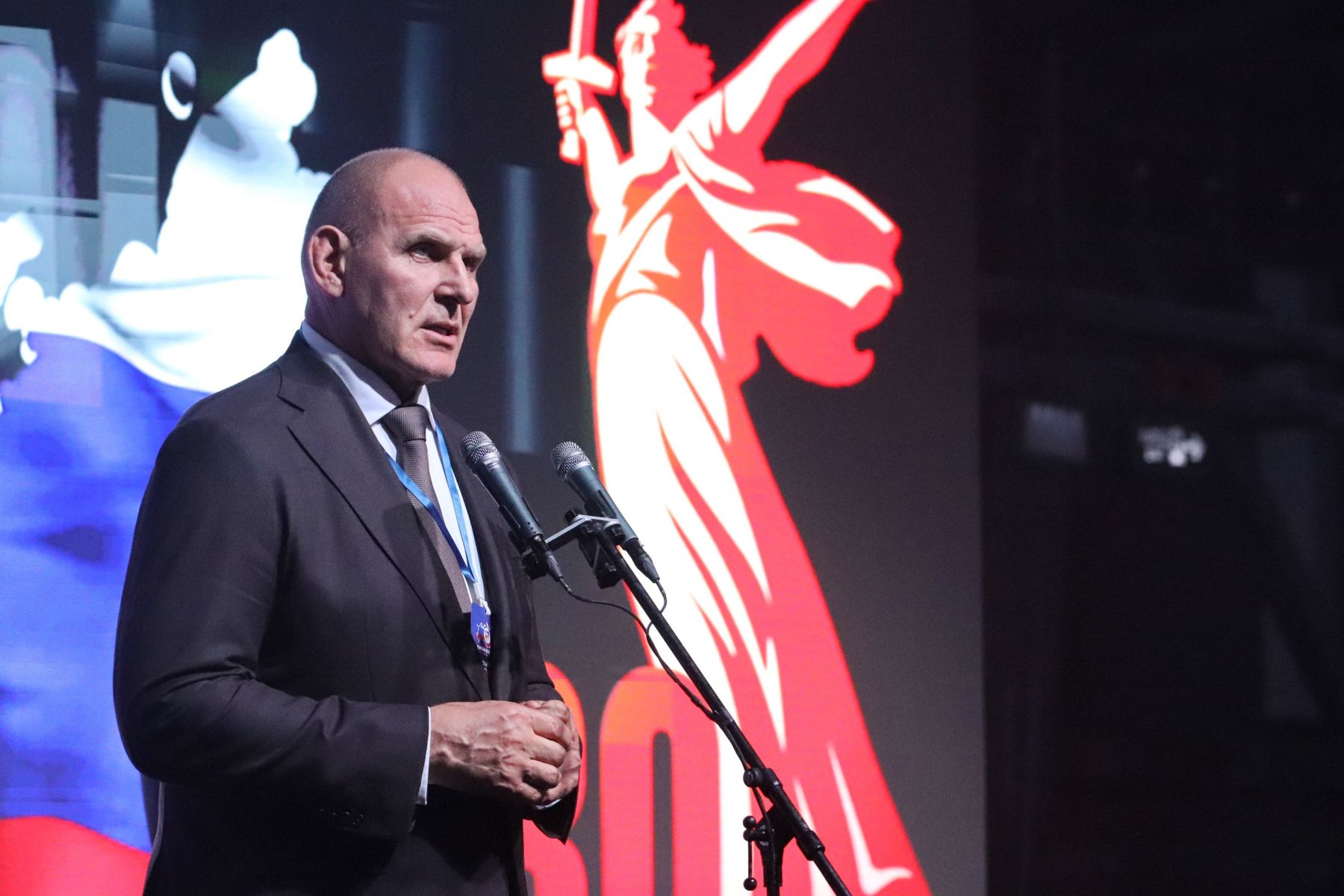 Александр Карелин, сенатор РФ, трехкратный победитель Олимпийских игр и Герой России