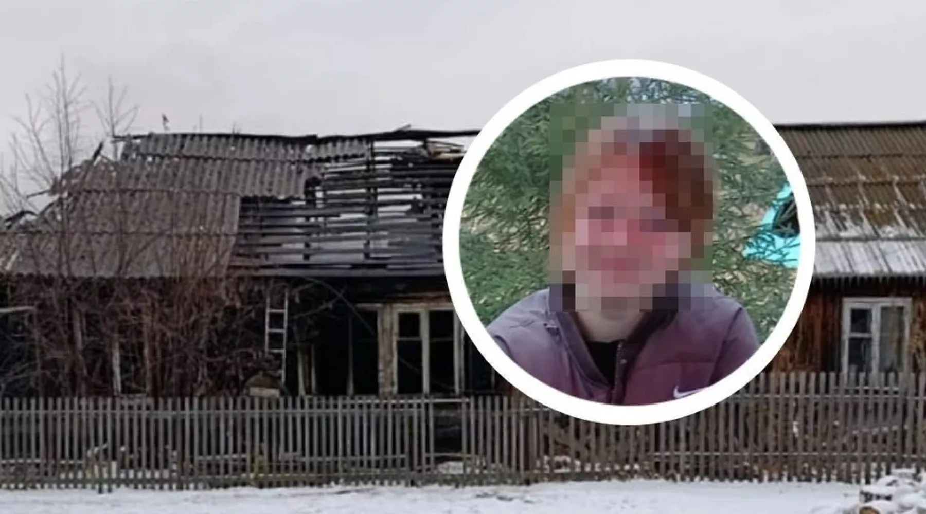 Под Новосибирском девочка погибла в пожаре, спасая брата и сестру