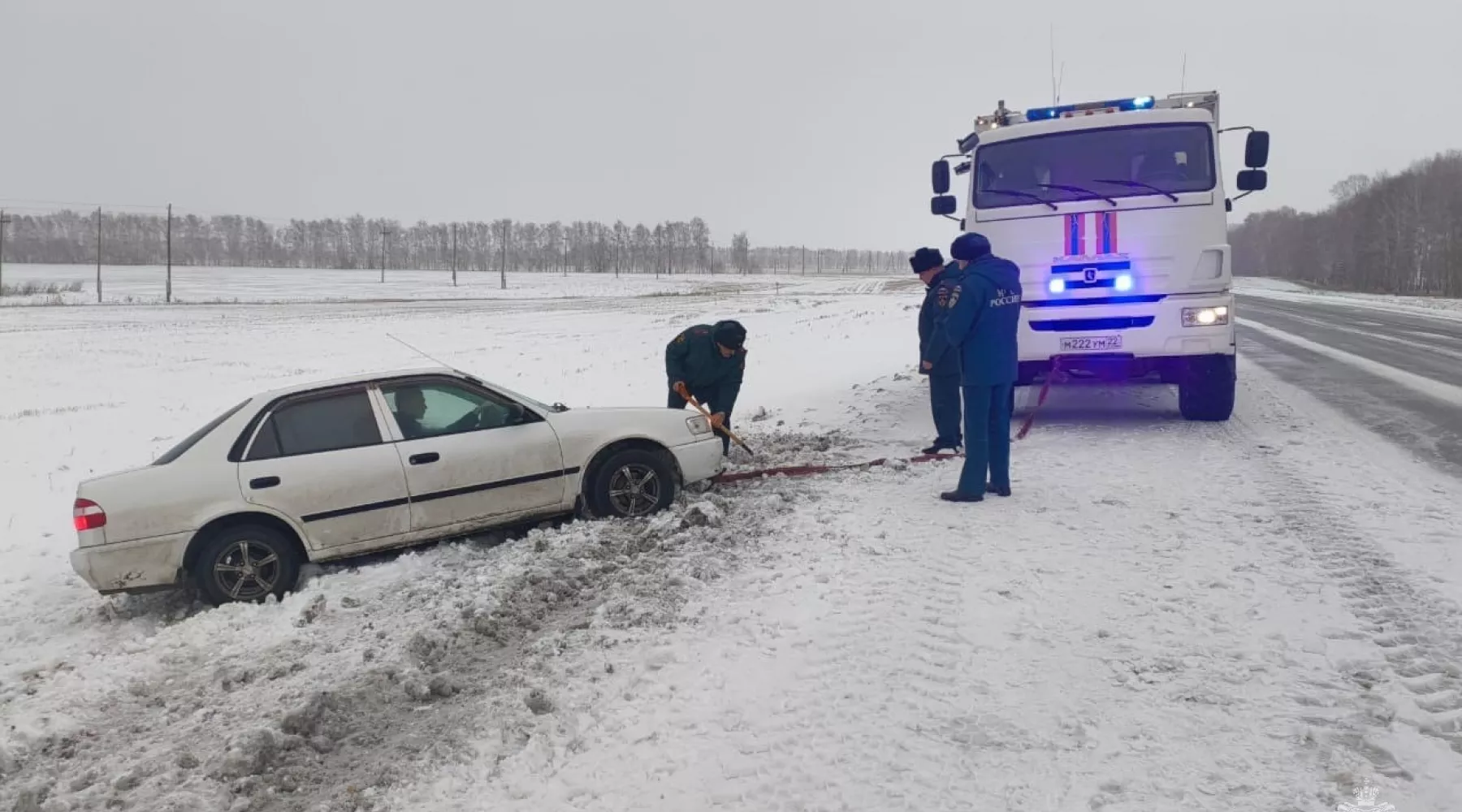 В Алтайском крае сохраняются неблагоприятные погодные условия