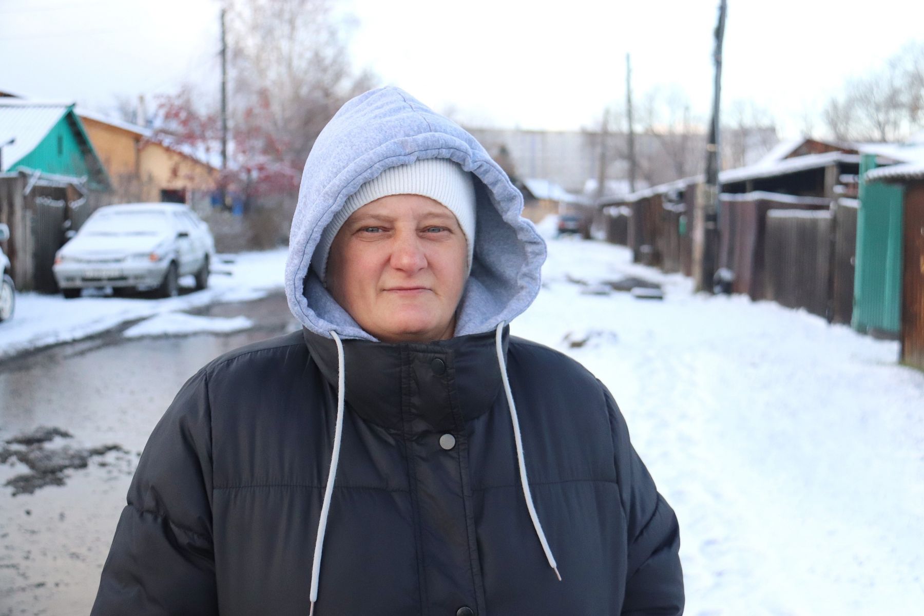 Ирина Блохина, местная жительница