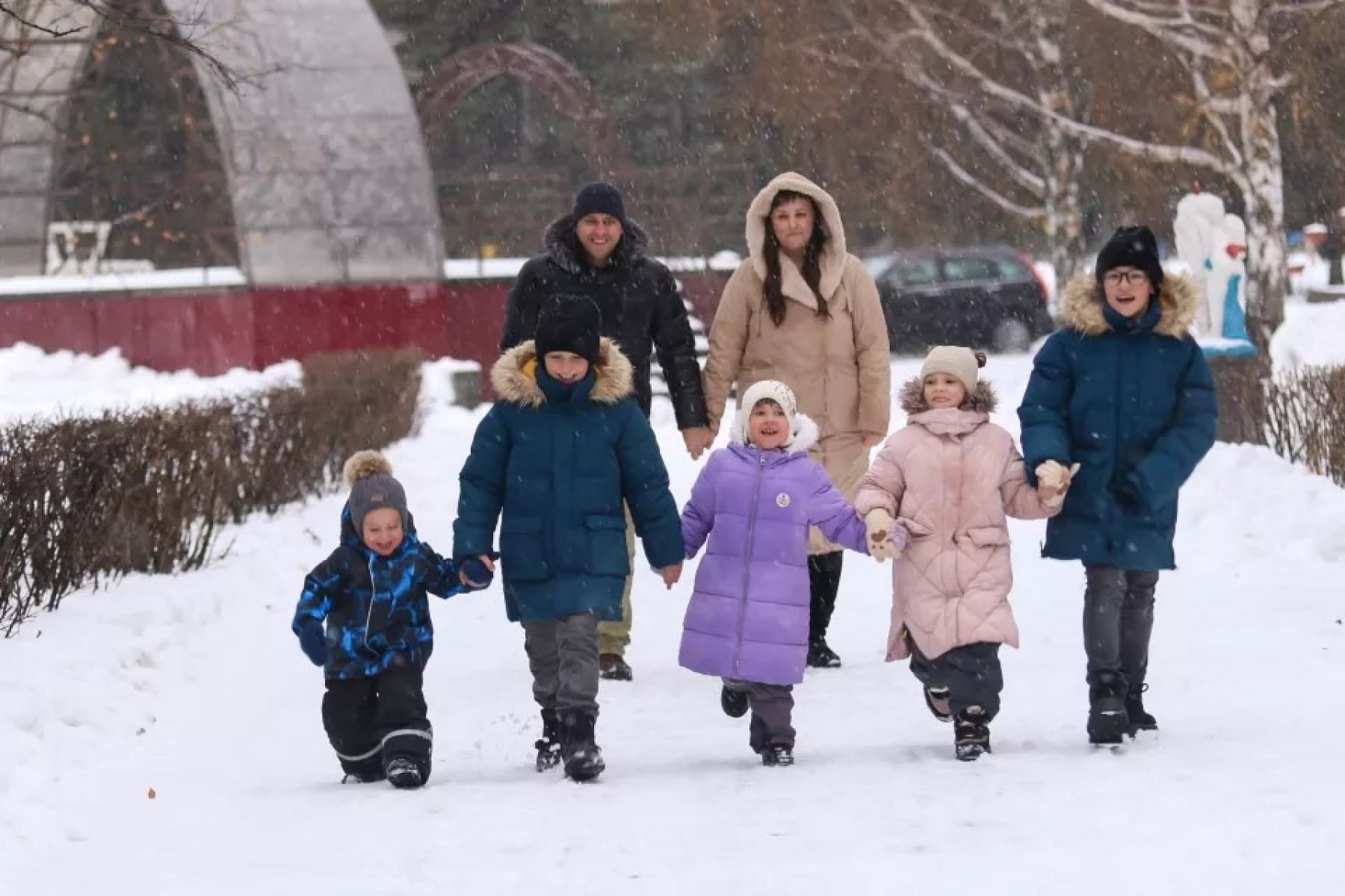 Михальчук - активная семья