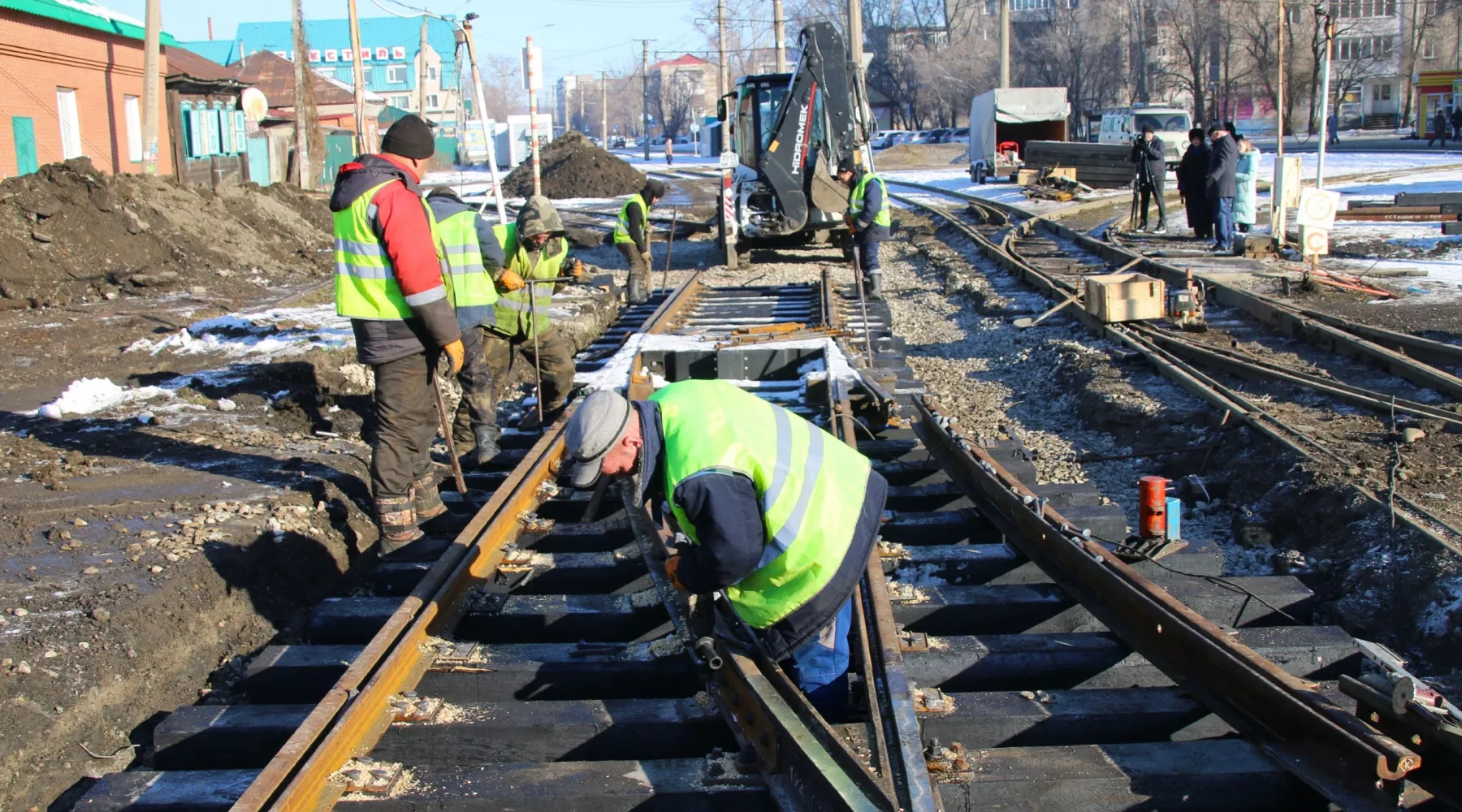 Ремонт стрелочных переводов в Бийске 