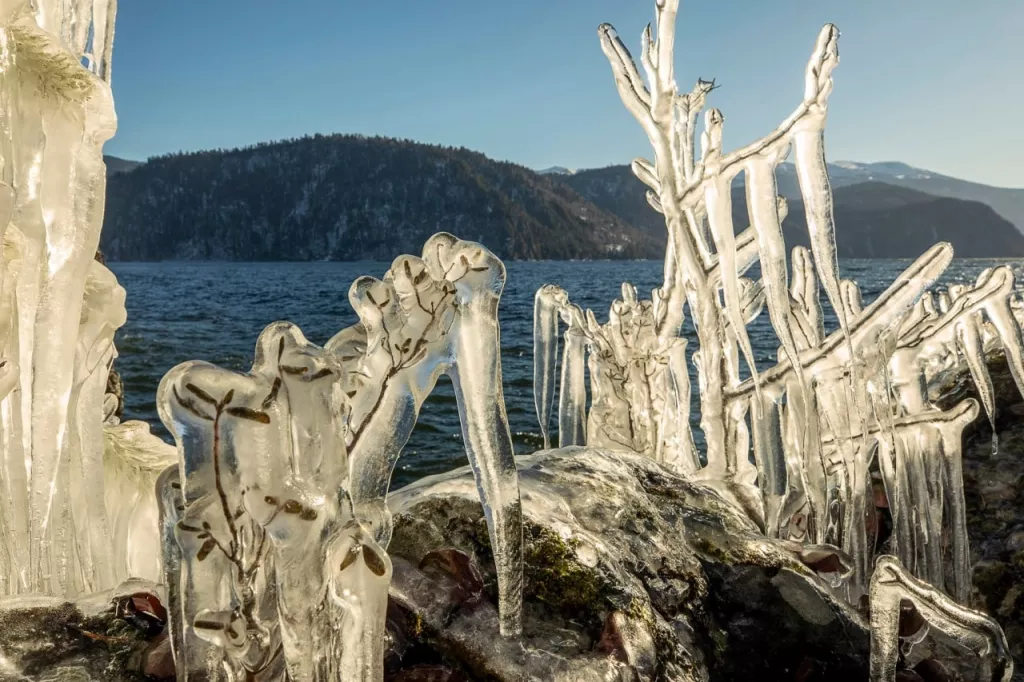В Алтайском заповеднике поделились чарующими кадрами Телецкого озера - Информационный портал "Бийский рабочий", 19.11.2025