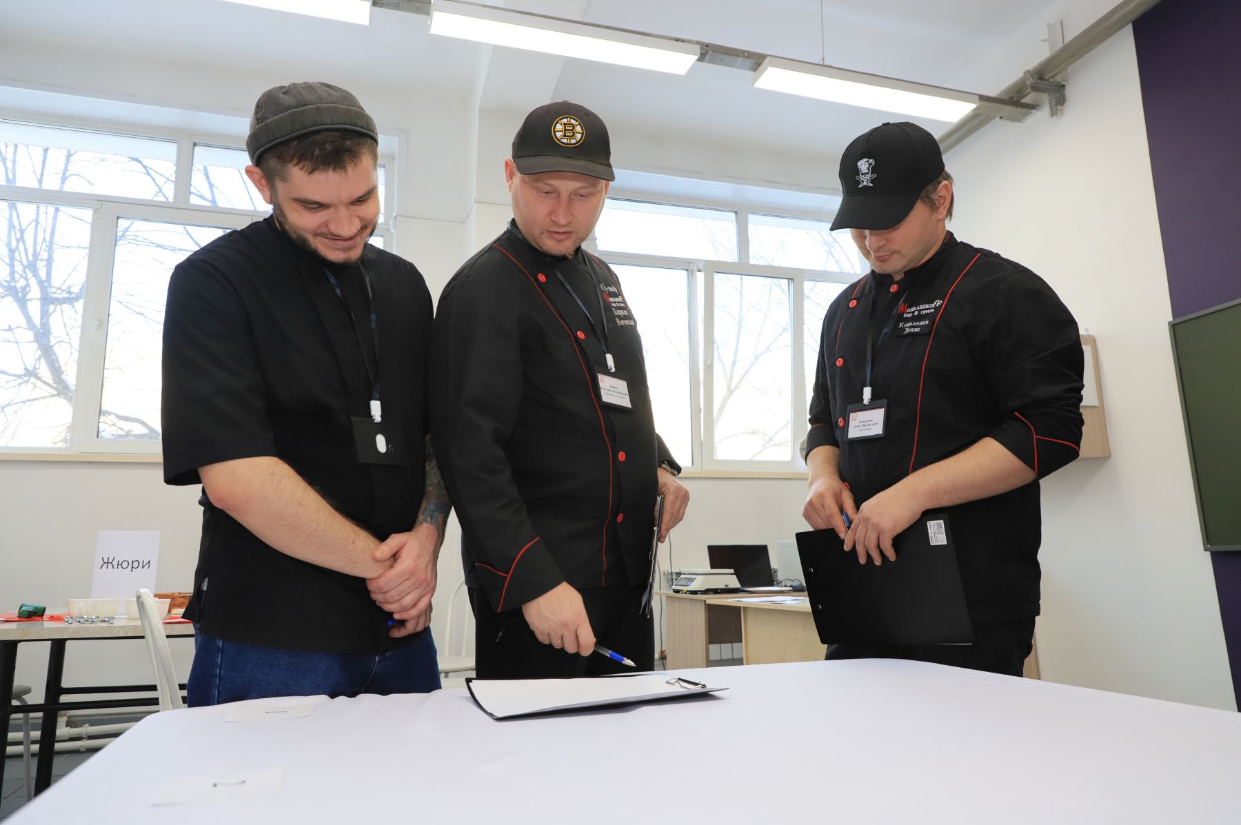 Владислав Суганяк, Вячеслав Барков, Денис Коваленко, члены жюри