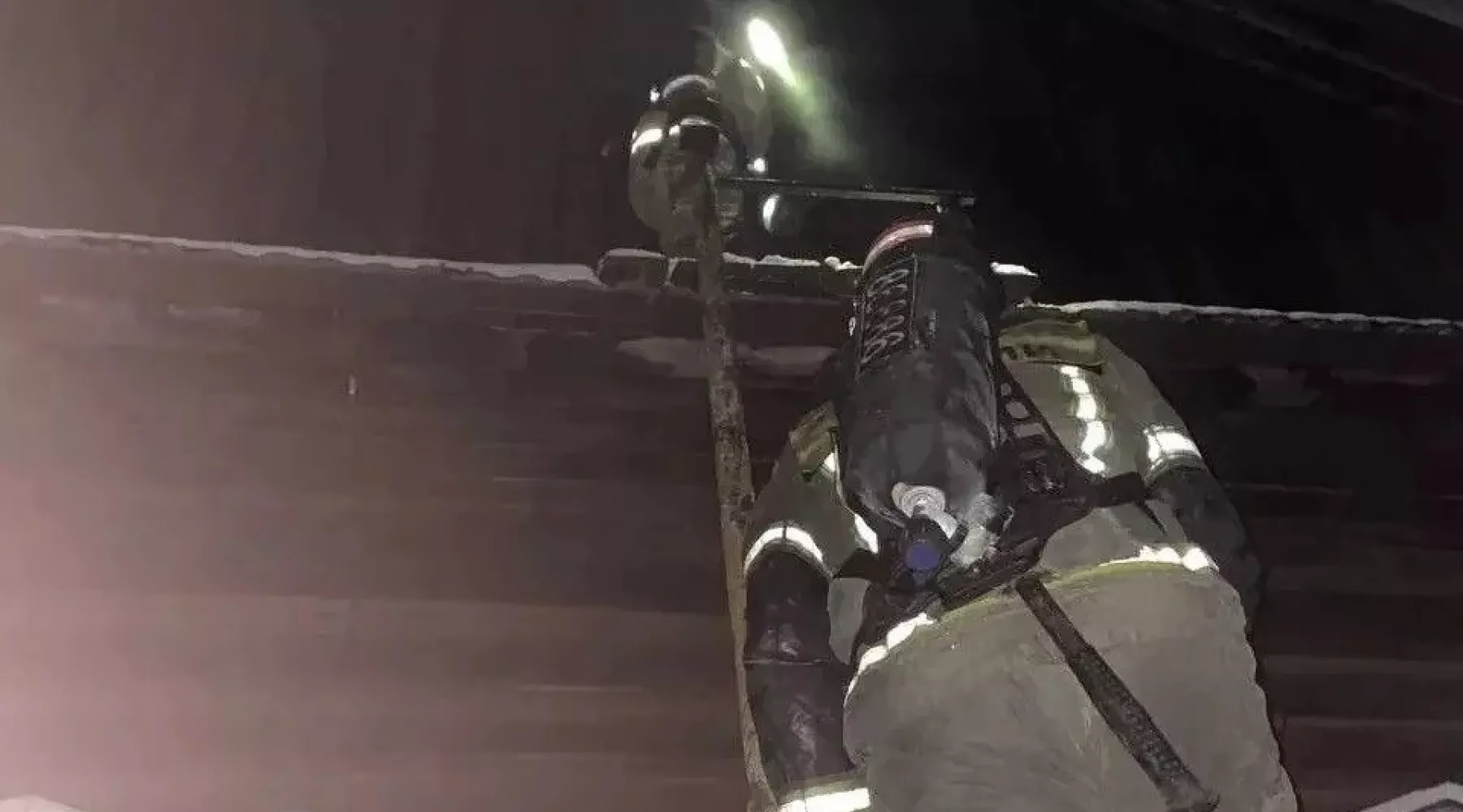 Пожар в Бийске 