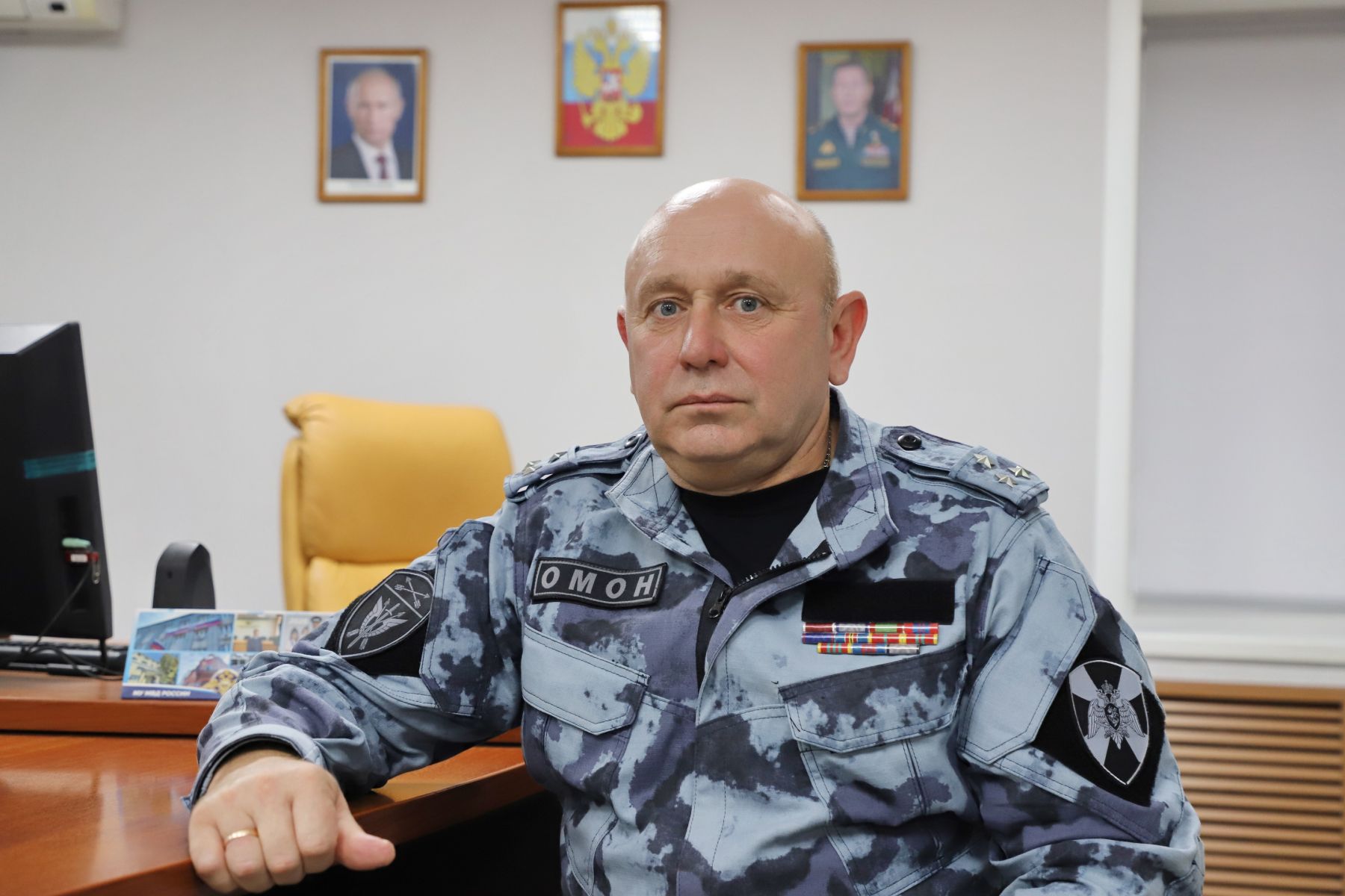 Евгений Семенов, командир мобильного отряда особого назначения