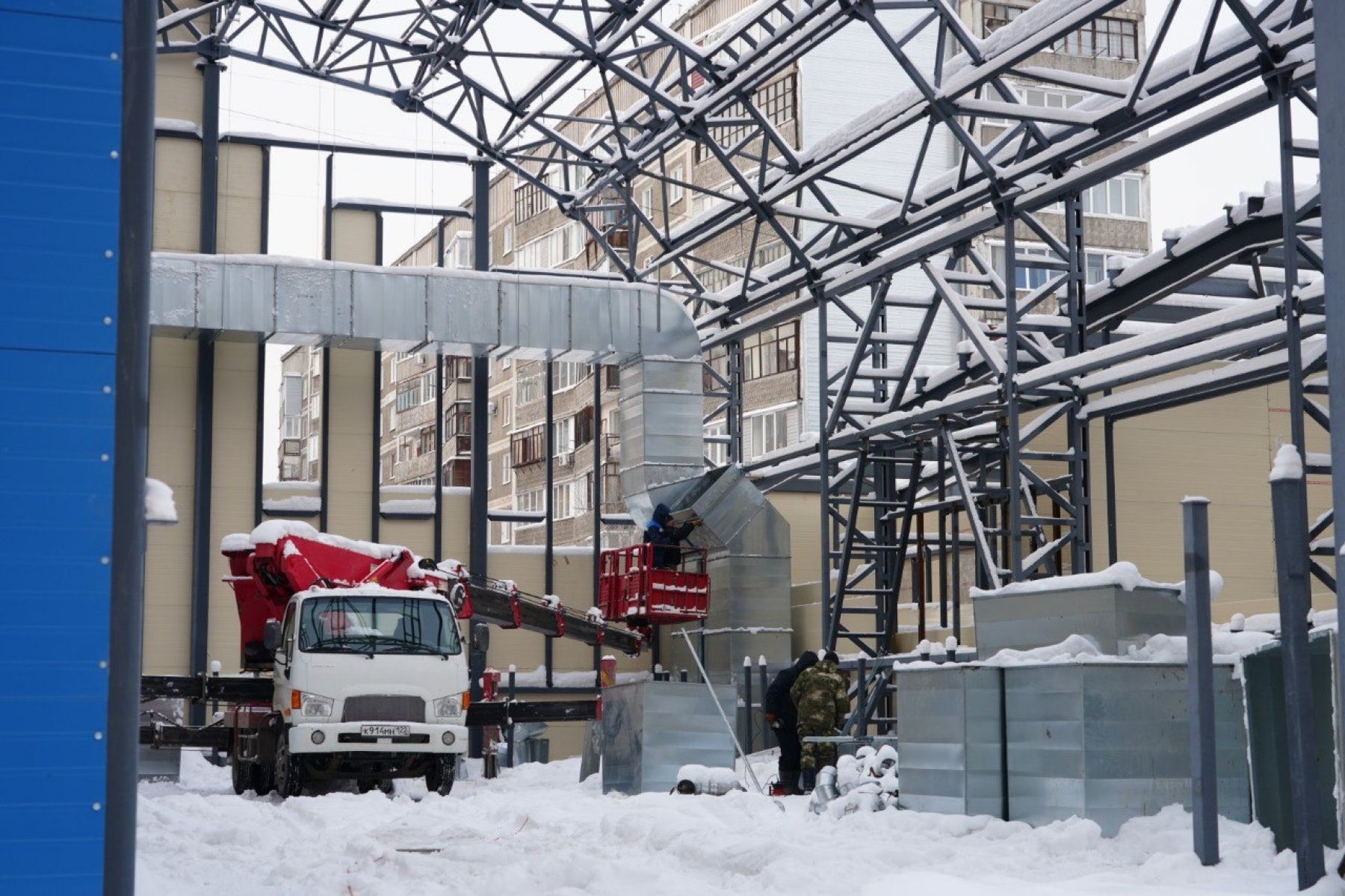 Строительство модульного бассейна в Бийске