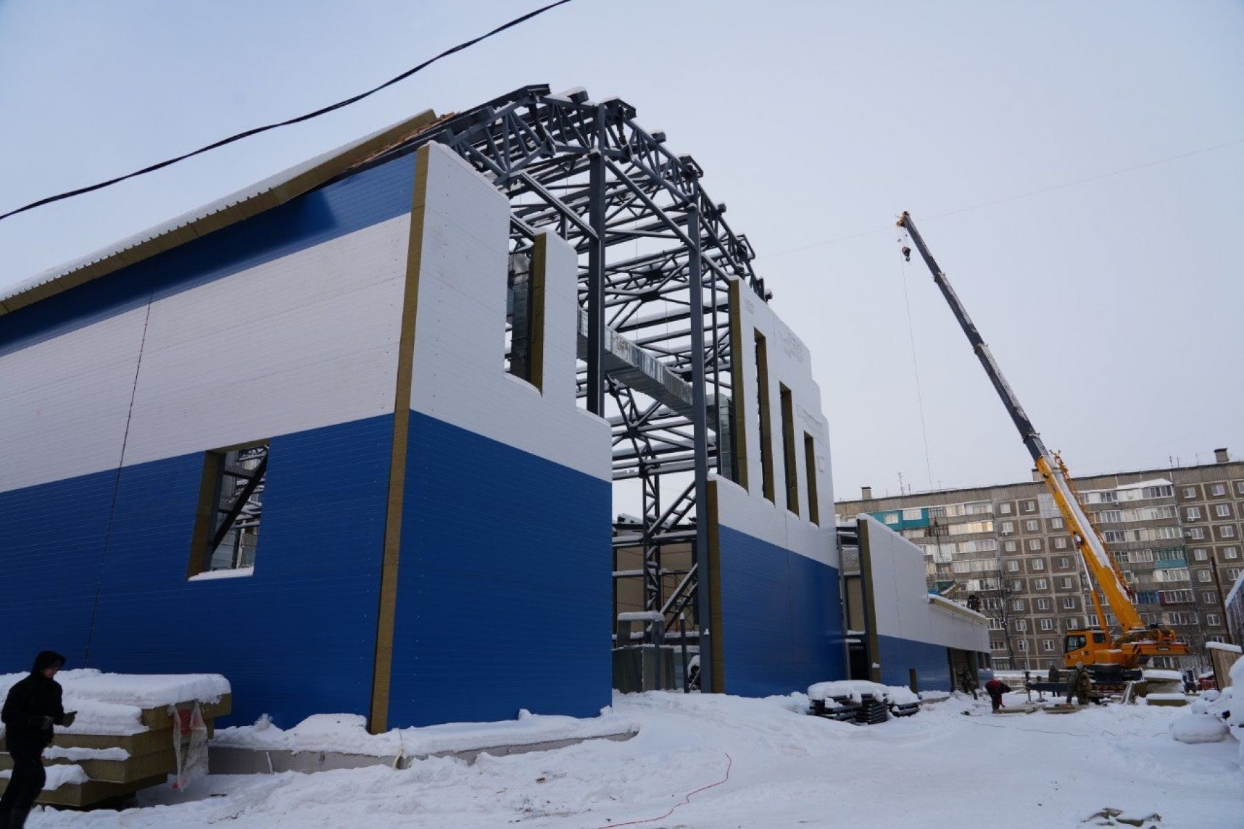 Строительство модульного бассейна в Бийске