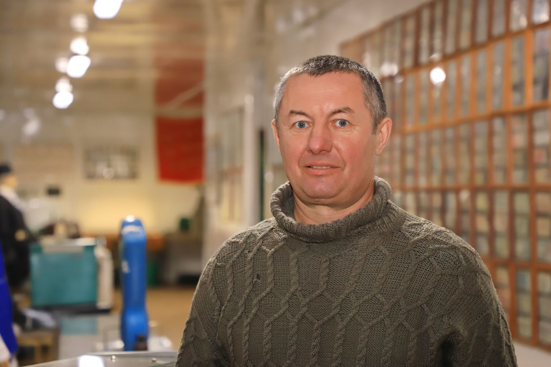 Василий Копылов, экскурсовод народного музея в Бийске