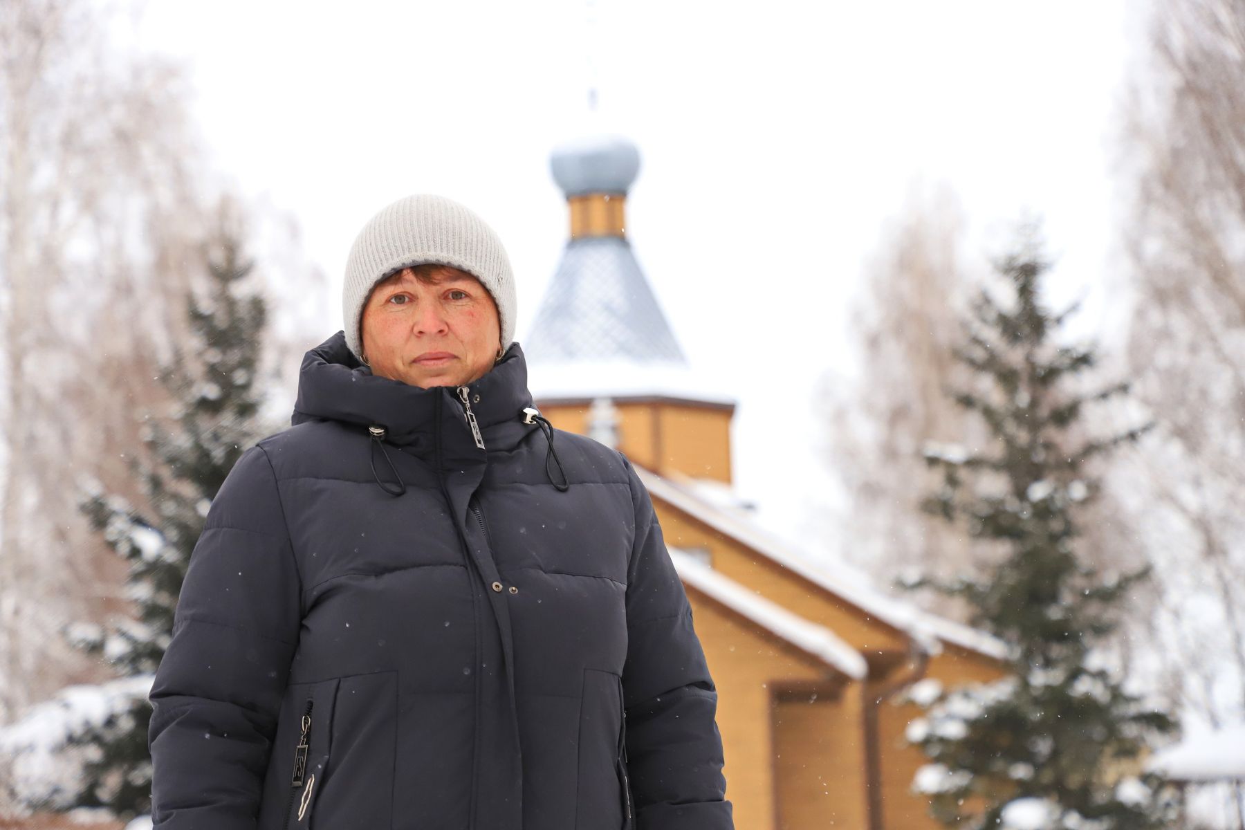 Татьяна несколько лет работает в храме села Малоугренёво.