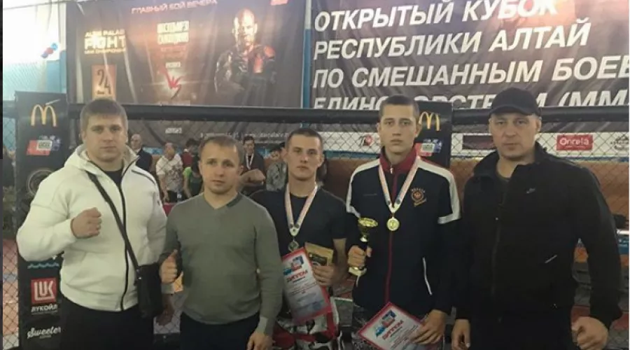 Бийчане победили в кубке республики Алтай по ММА