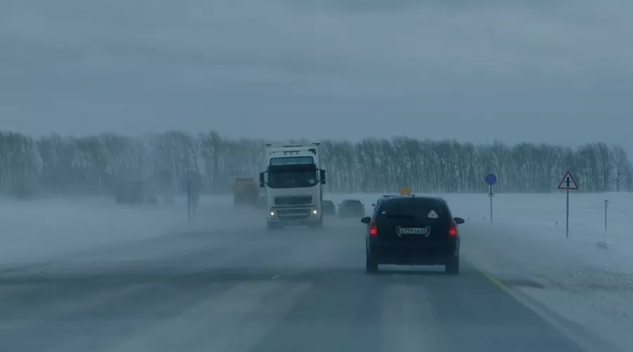 Движение по автотрассе Барнаул - Бийск затруднено 