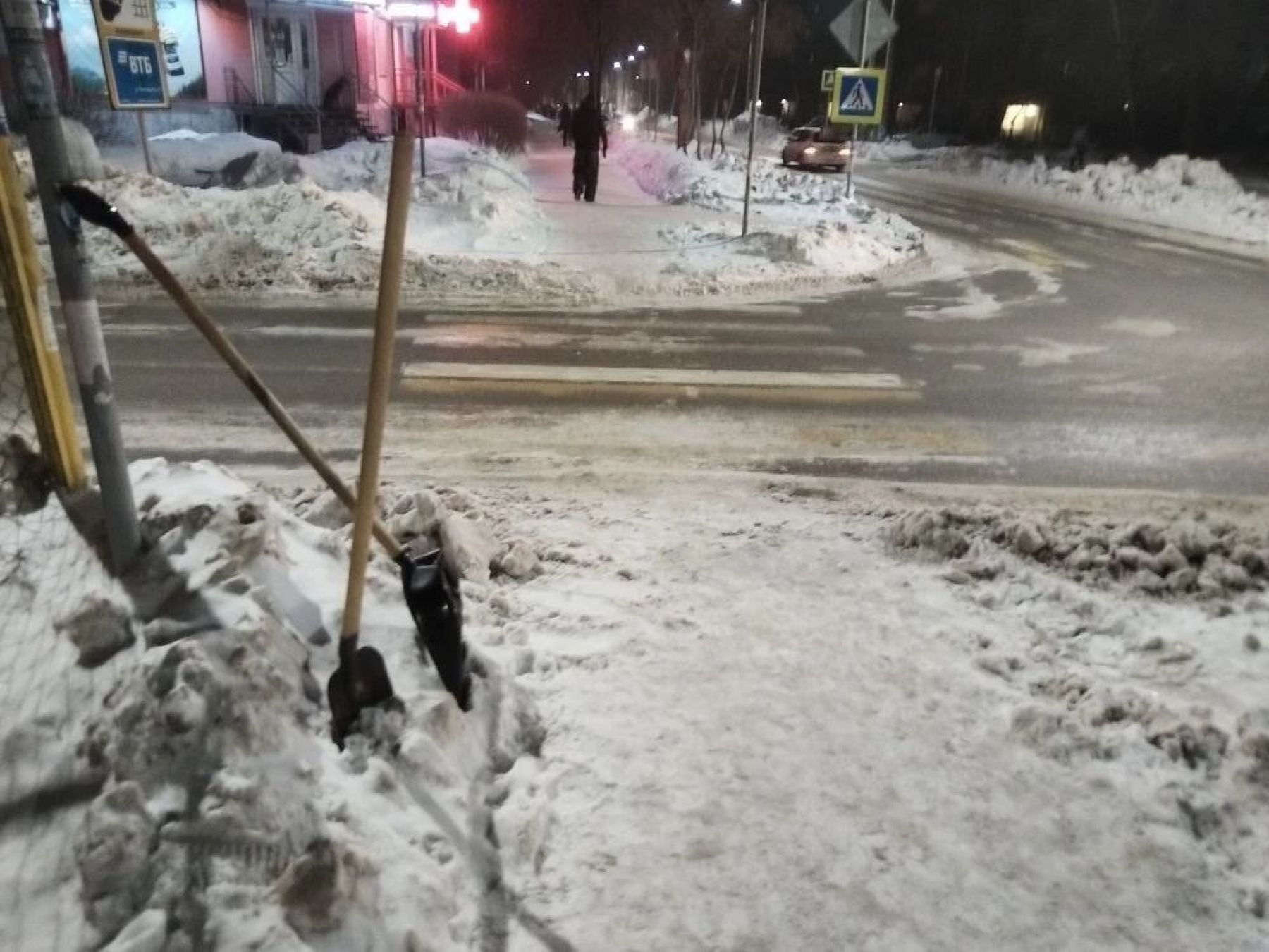 Работа коммунальных служб в Бийске 