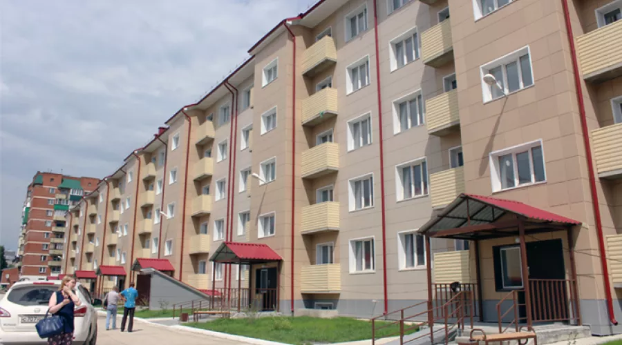 Третье место в Сибири занимает Алтайский край по строительству жилья 