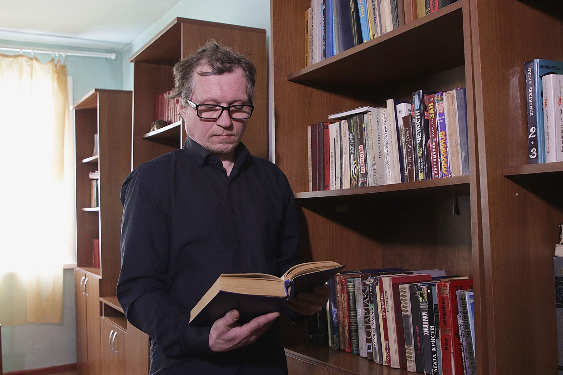 Николай Кривошеев, родом из Череповца приехал в Бийск на заработки