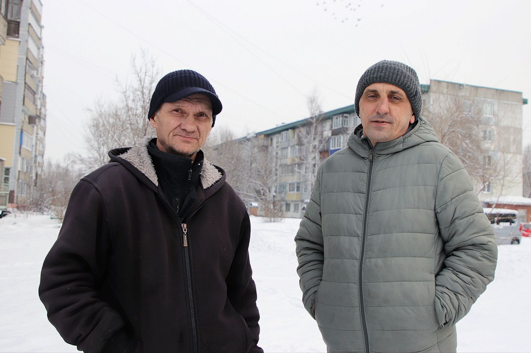 Обеды для бездомных. 