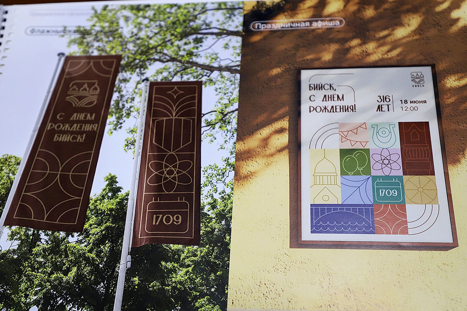 Презентация брендбука Бийска.