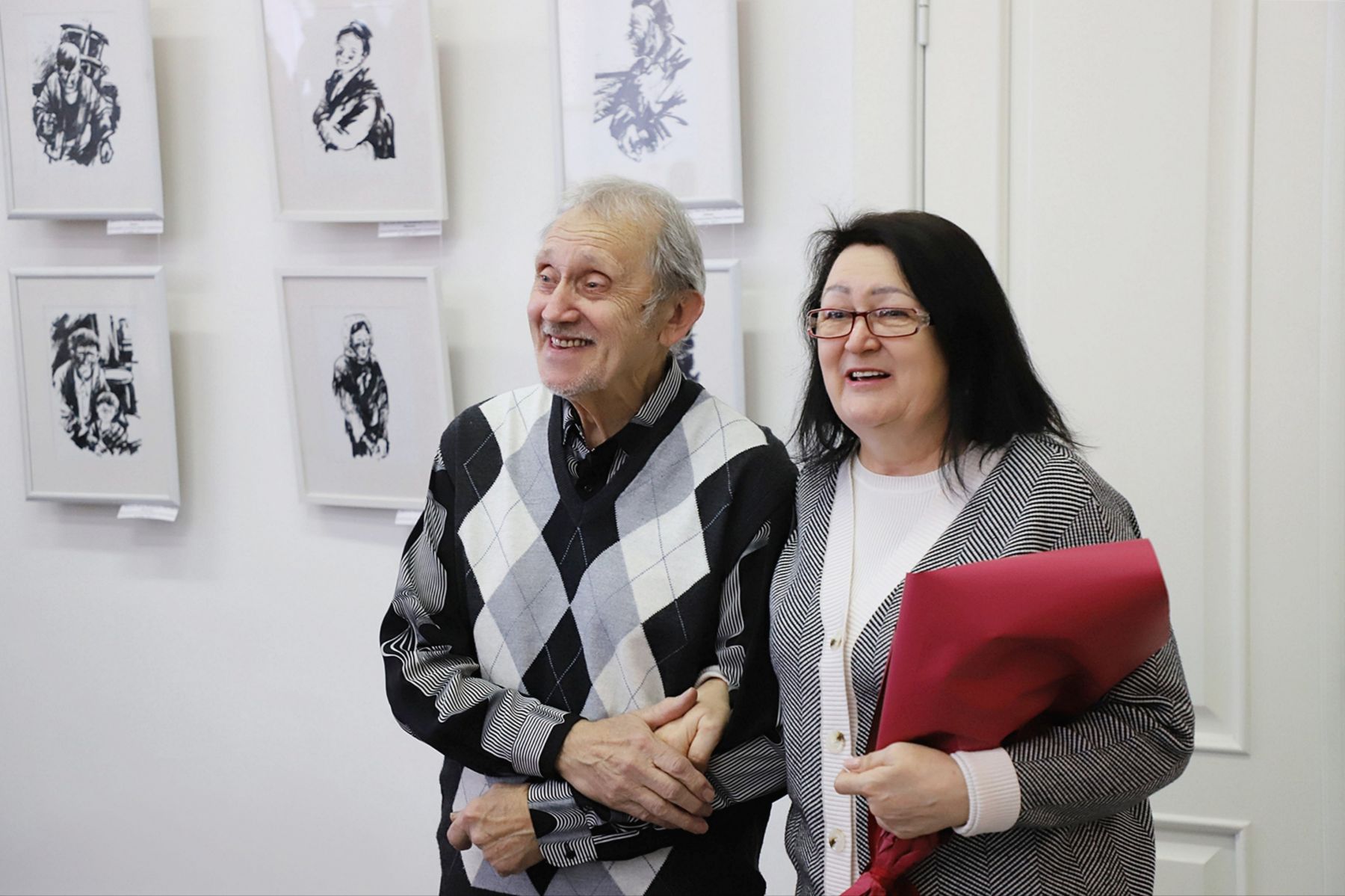 Виктор Хвостенко и Наталья Парусимова.