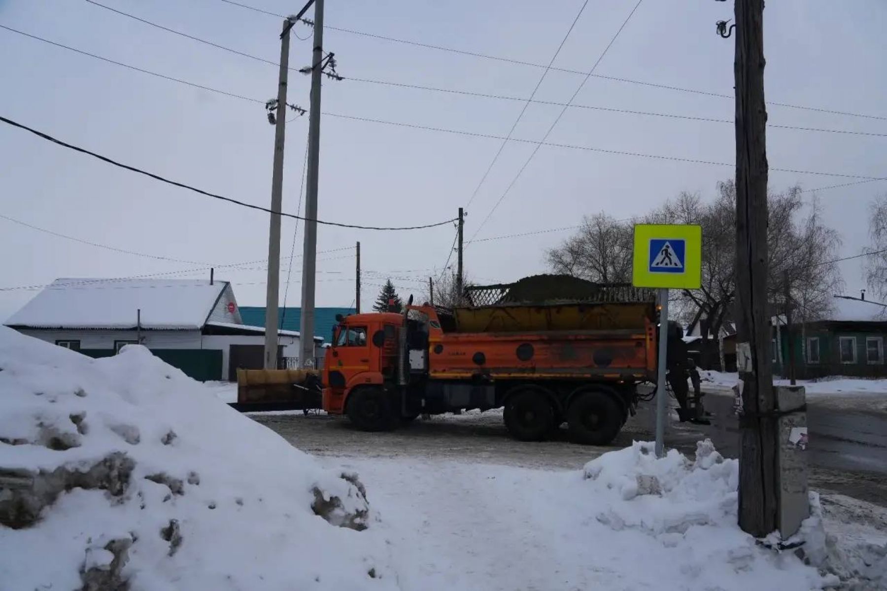 Содержание дорог зимой 