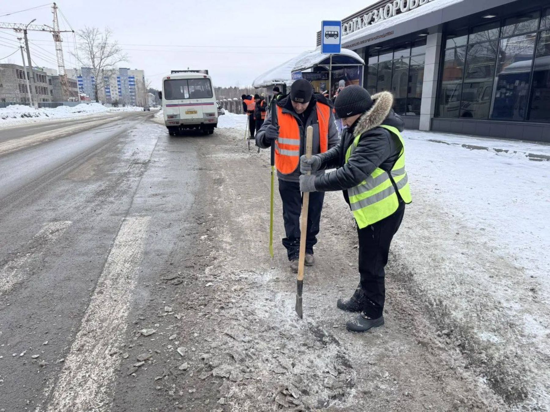 Содержание дорог зимой 