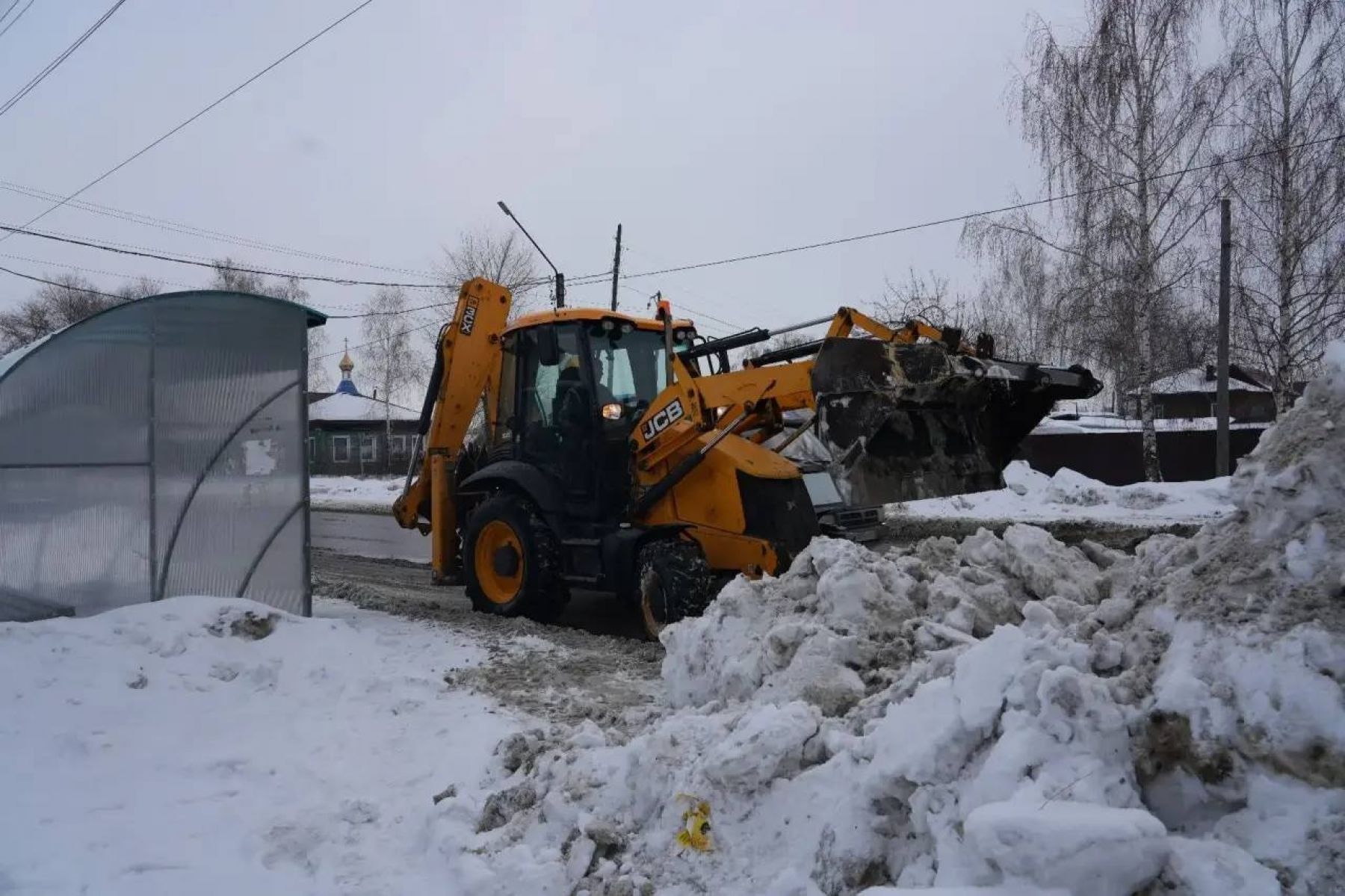 Содержание дорог зимой 