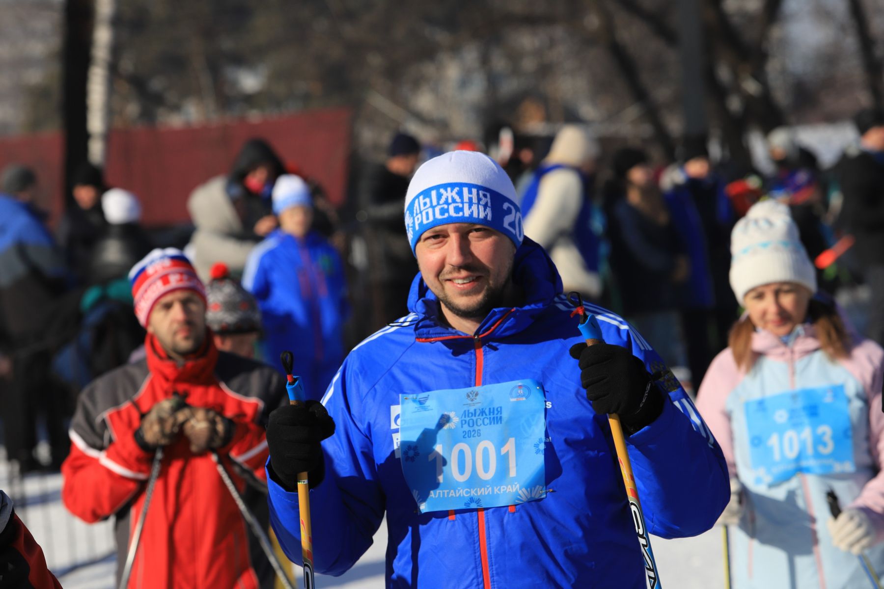 Глава города Виктор Щигрев принял участие в "Лыжне России 2026"