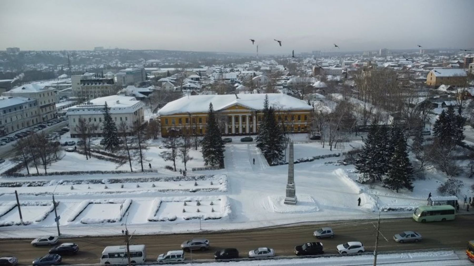 Барнаул. Демидовская площадь