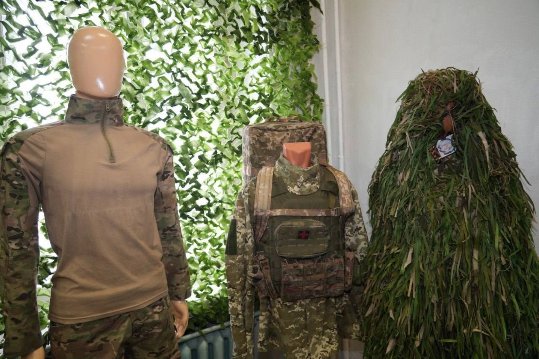 Экспозиция, посвященная событиям СВО