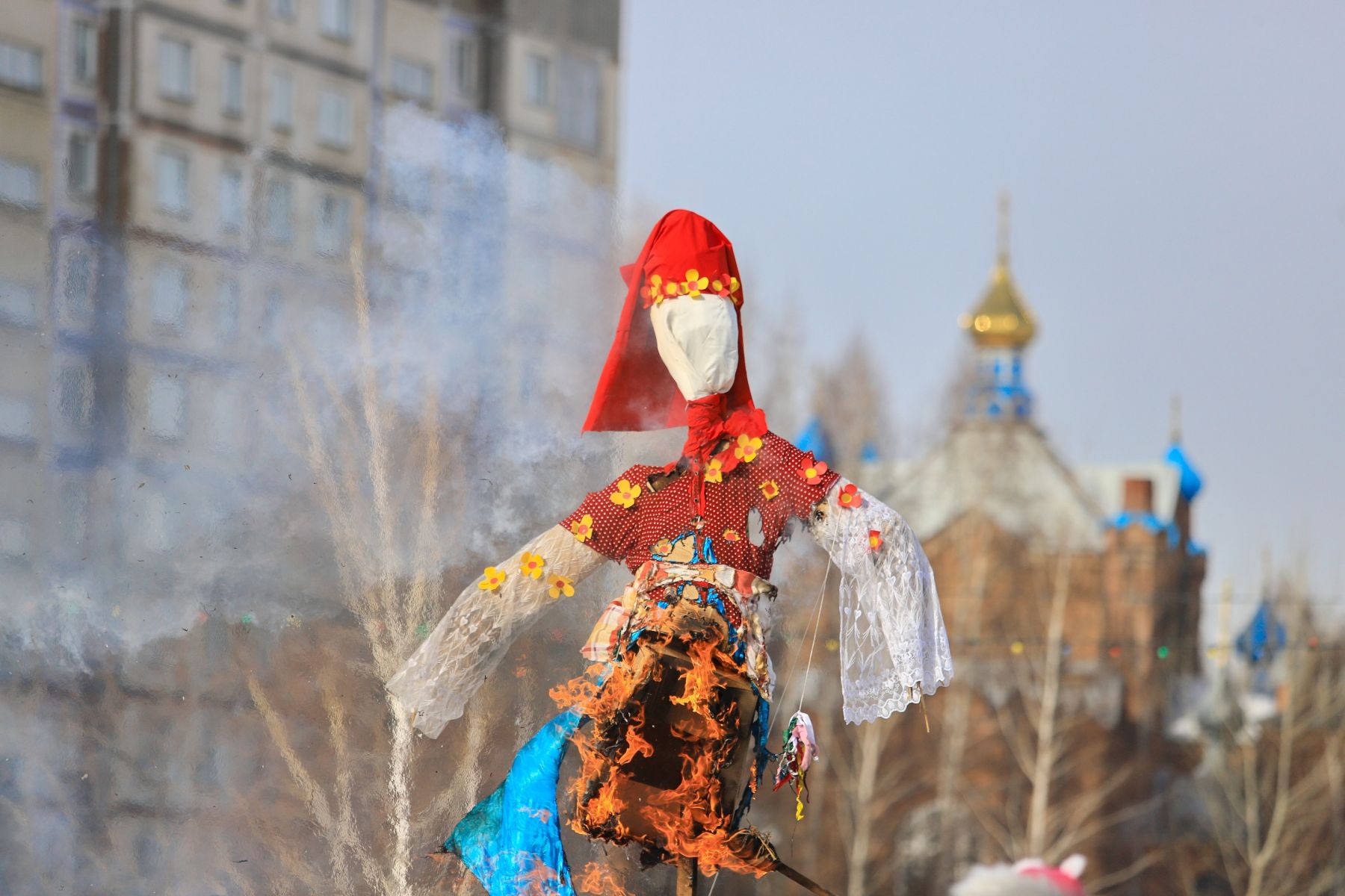 Масленица в 23-м микрорайоне. 