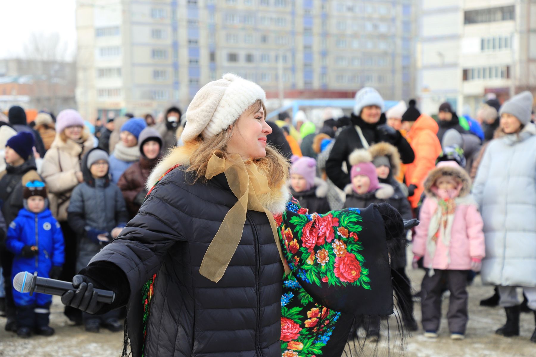 Масленица в 23-м микрорайоне. 