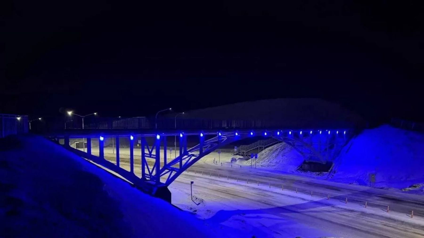 В Алтайском районе построили уникальный виадук и смотровую площадку