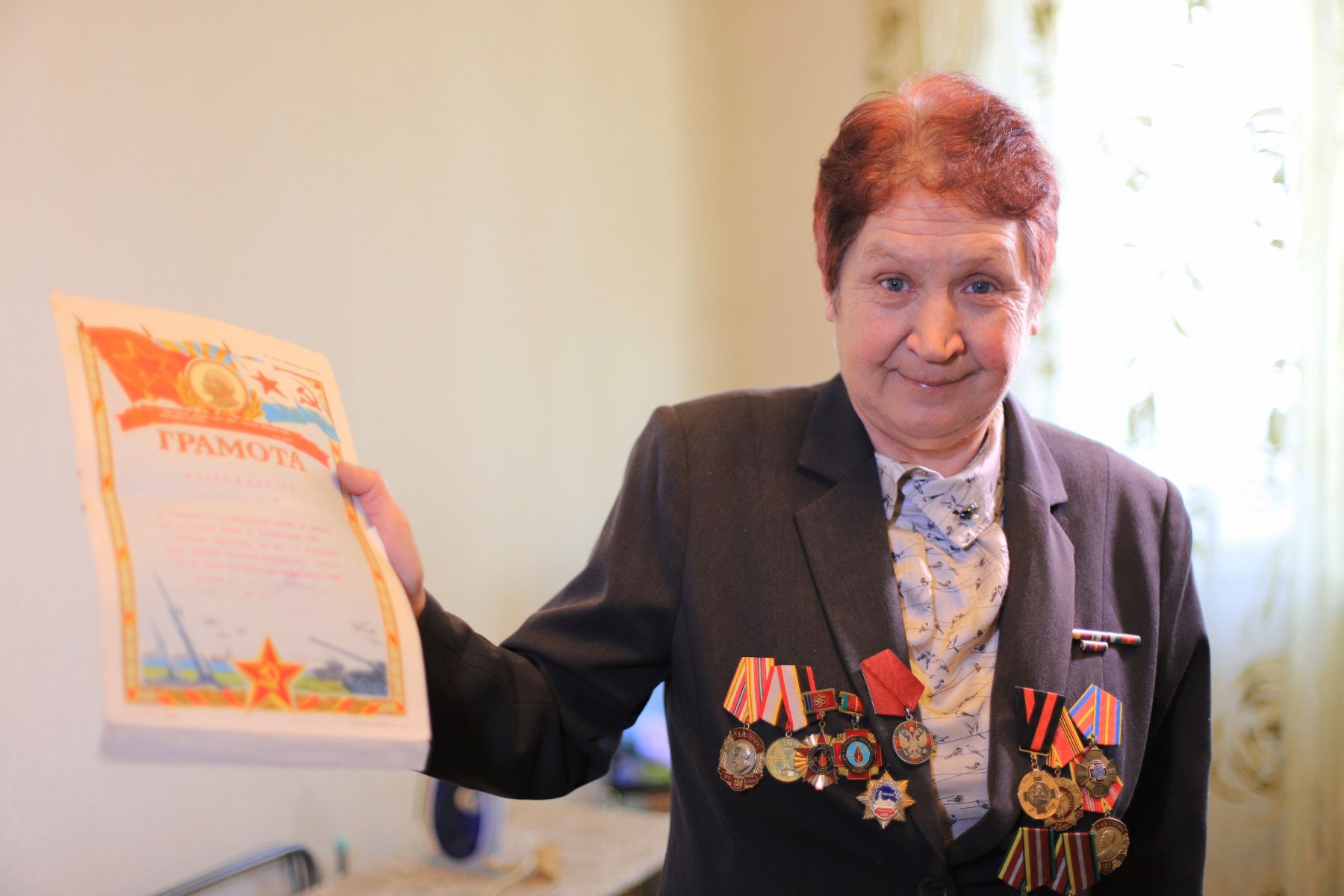 Наташа Быкова, ликвидатор последствий чернобыльской аварии