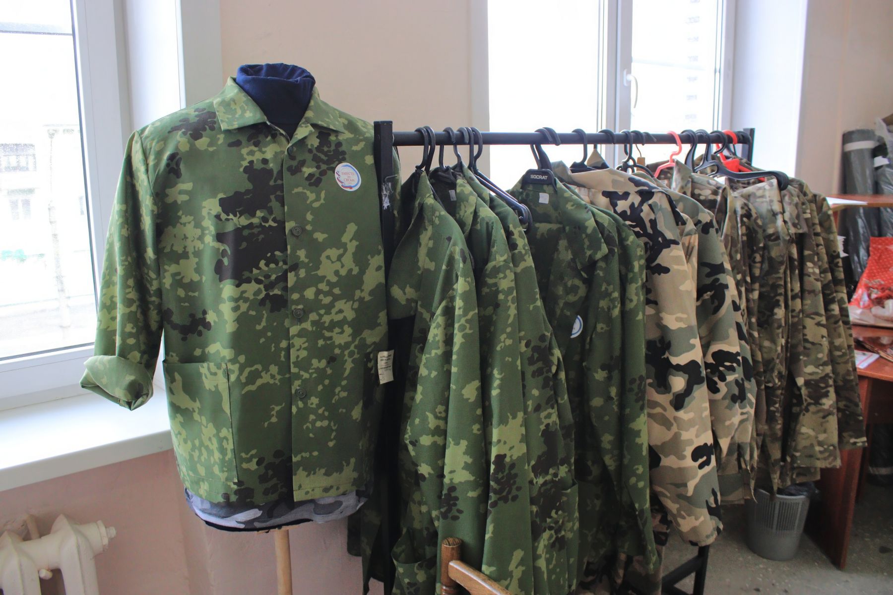 Швейный цех движения "Вместе за СВОих".