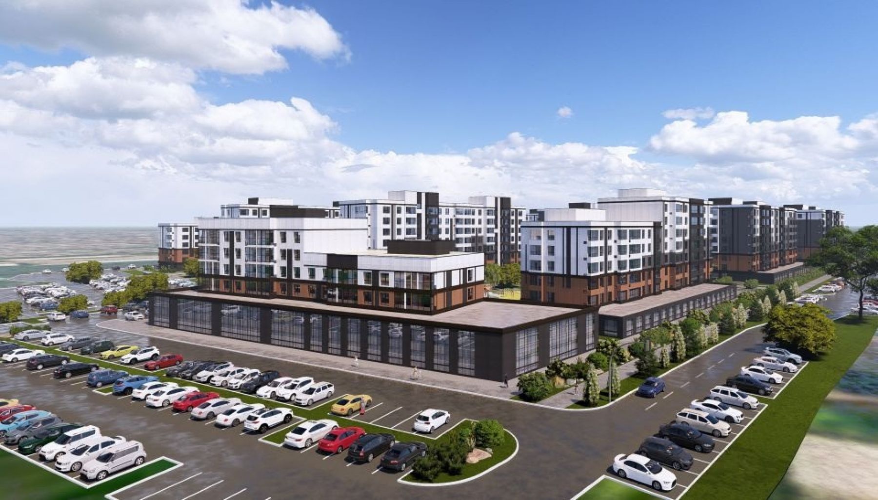 Проект жилого микрорайона на ул. Волочаевской в Бийске