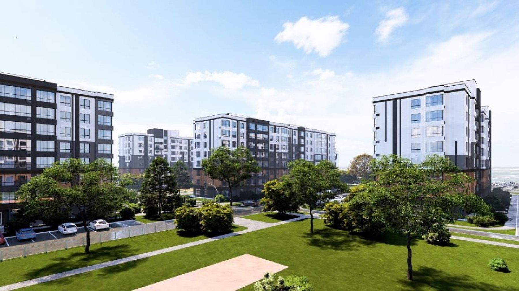 Проект жилого микрорайона на ул. Волочаевской в Бийске