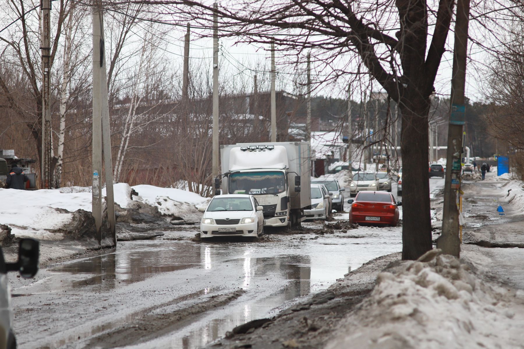 Лужи. Оттепель.