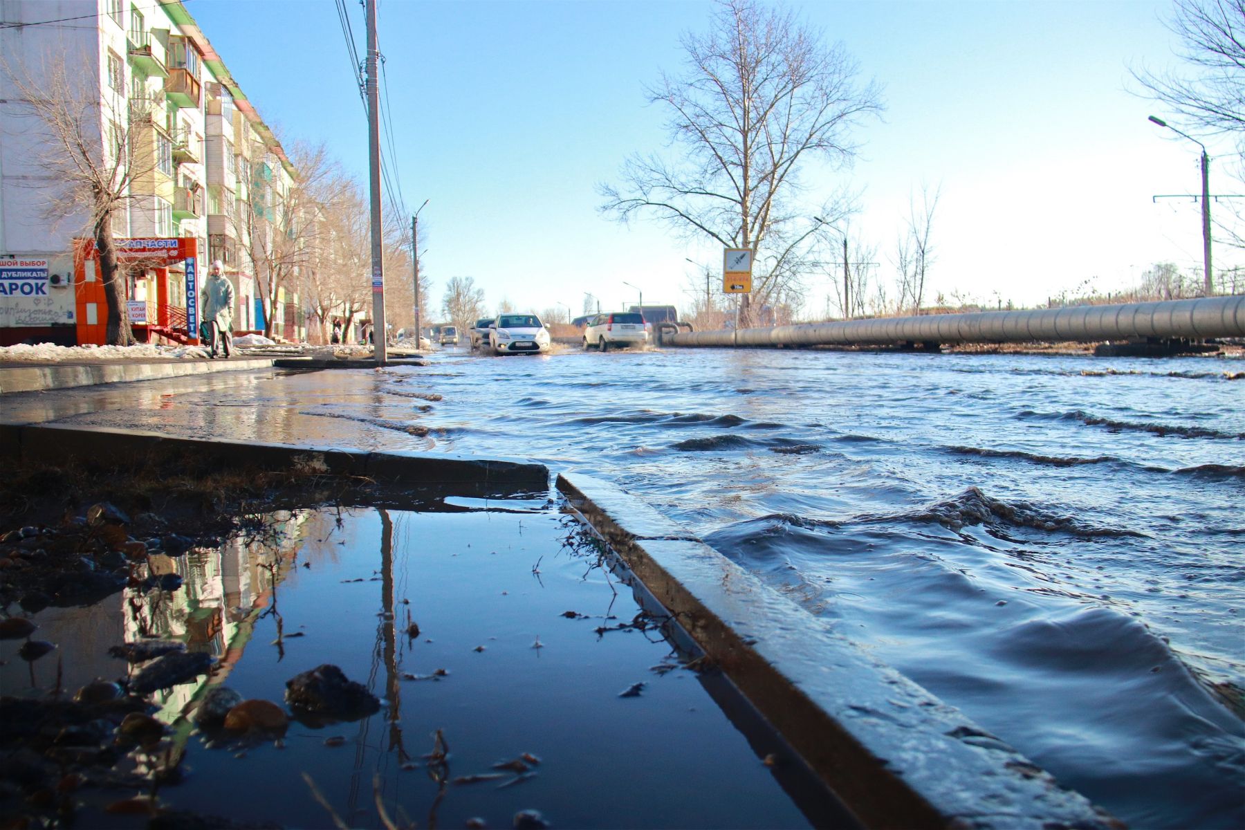 Лужи. Оттепель.