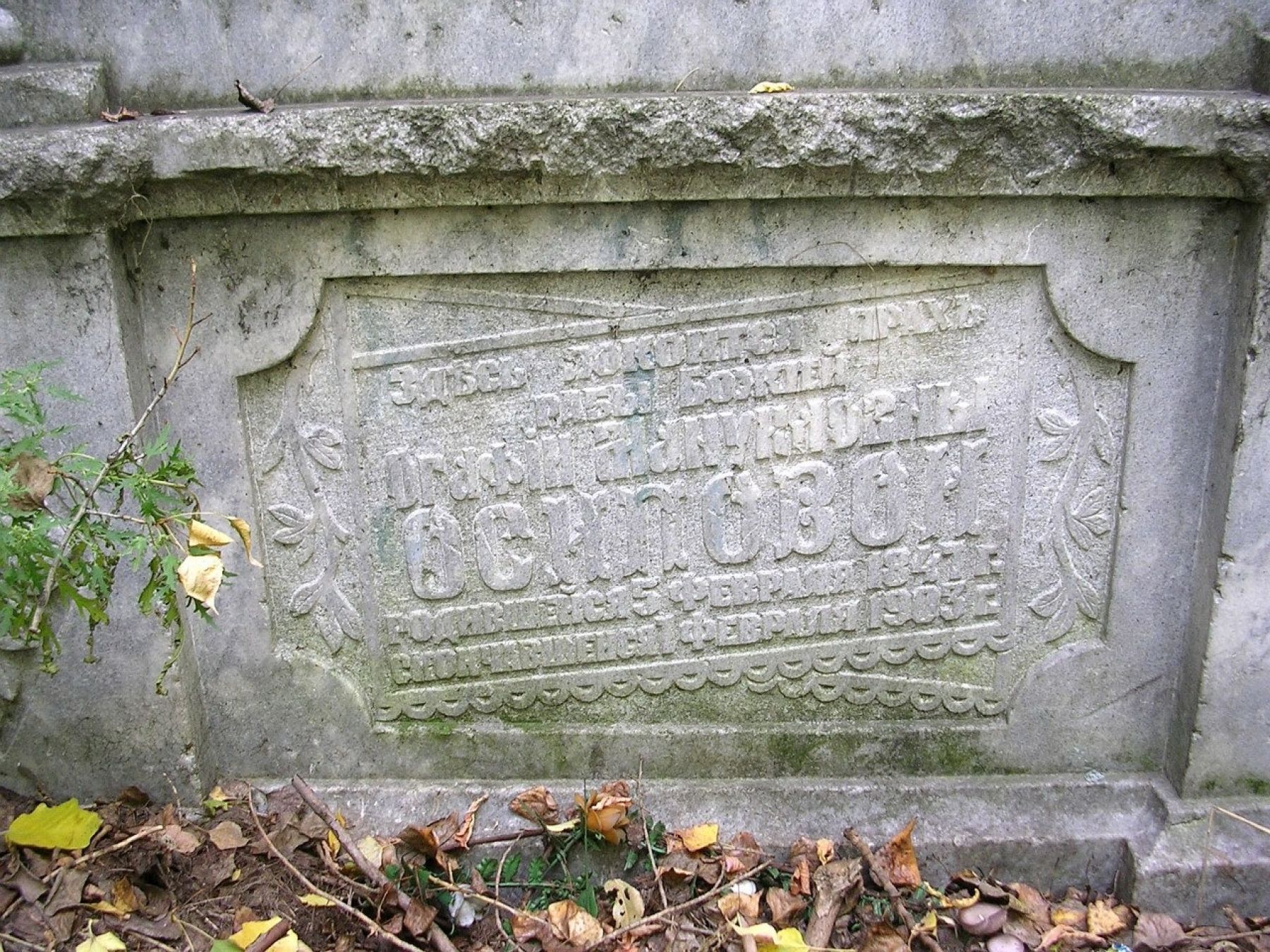 Вознесенское кладбище.