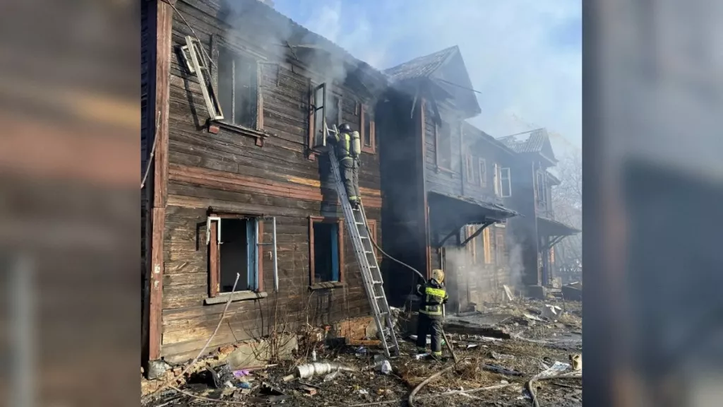 В Алтайском крае произошел крупный пожар - Информационный портал "Бийский рабочий", 05.04.2026