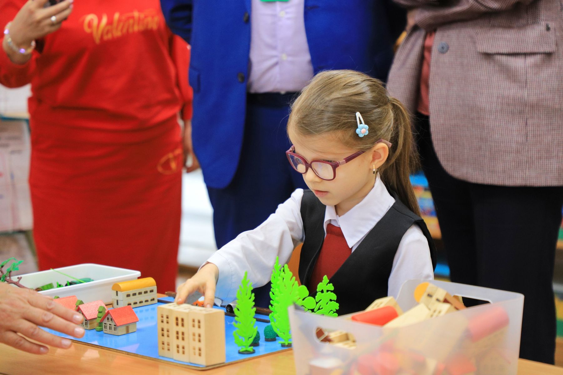 Ксения учится в первом классе школы-интерната №3