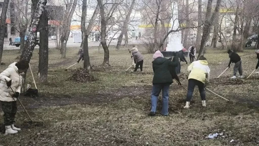 В Бийске полным ходом идут весенние субботники - Информационный портал "Бийский рабочий", 16.04.2026