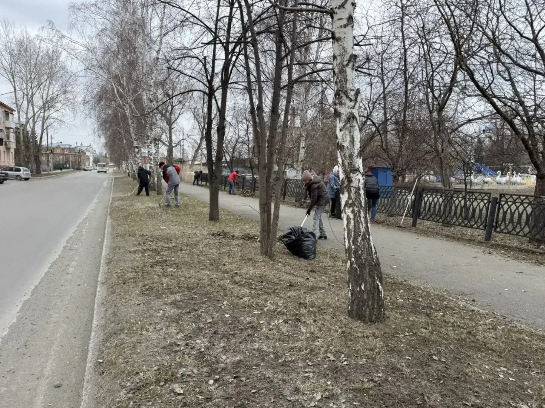 В Бийске продолжаются общегородские субботники