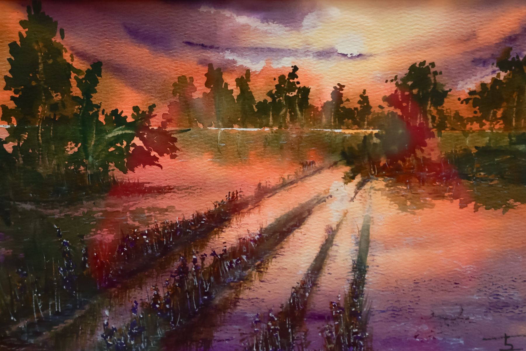 Выставка "Акварель души" Светланы Болотовой