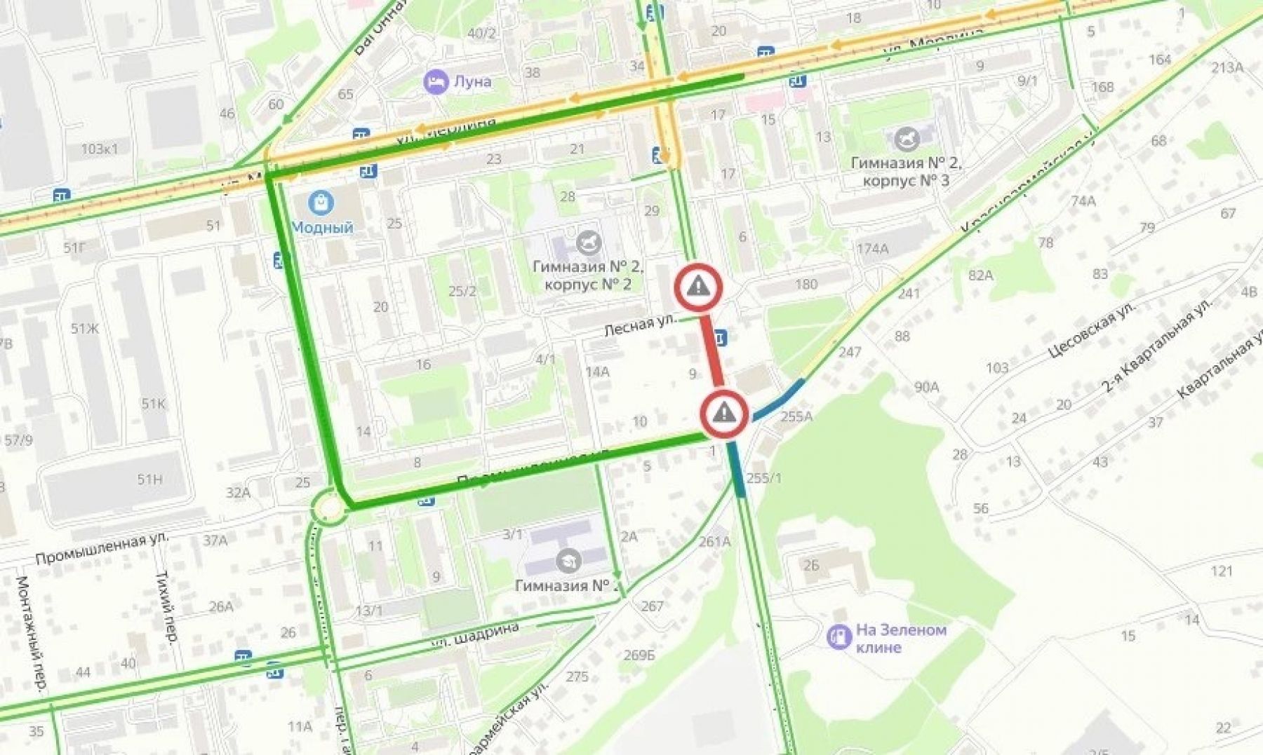 Схема проезда 