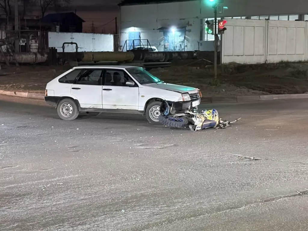 В Бийске в ДТП пострадал 18-летний мотоциклист - Информационный портал "Бийский рабочий", 30.04.2026