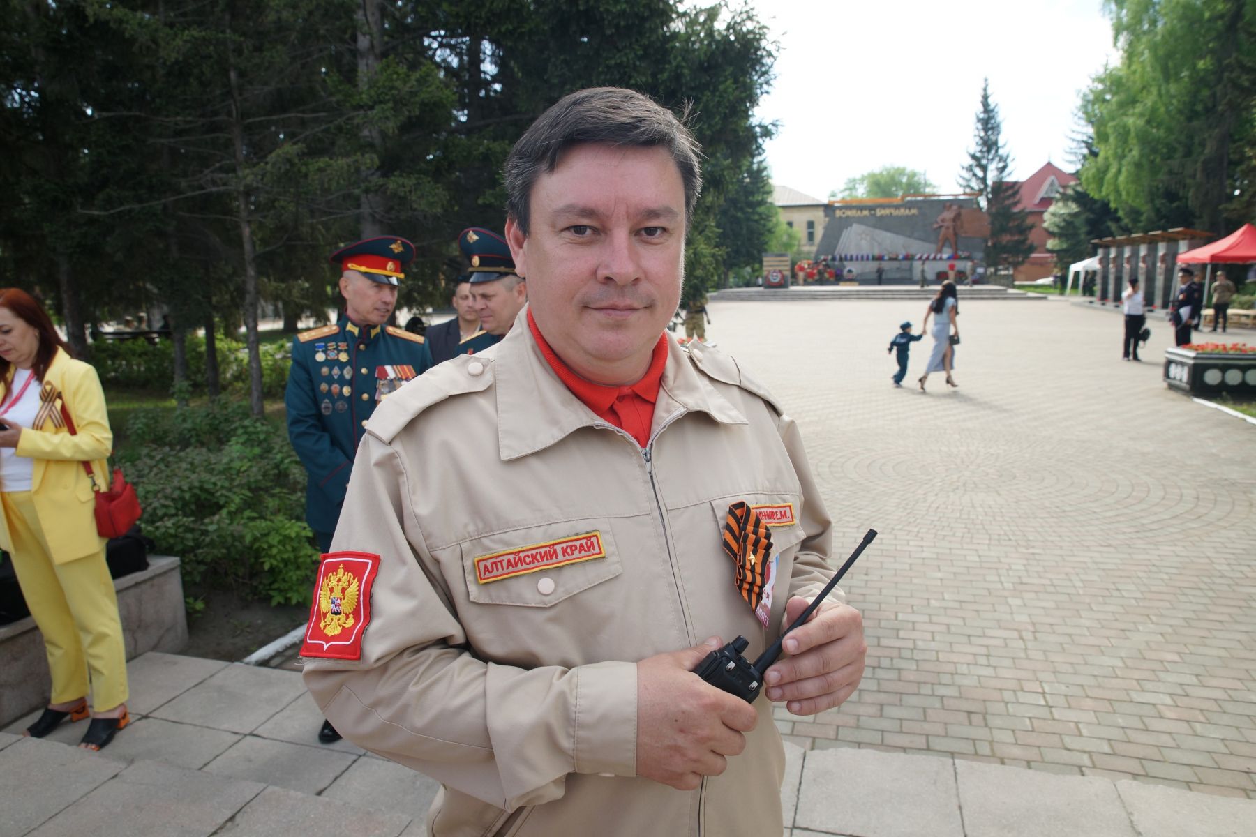 Евгений Овчинников, начальник регионального штаба «Юнармия» Алтайского края