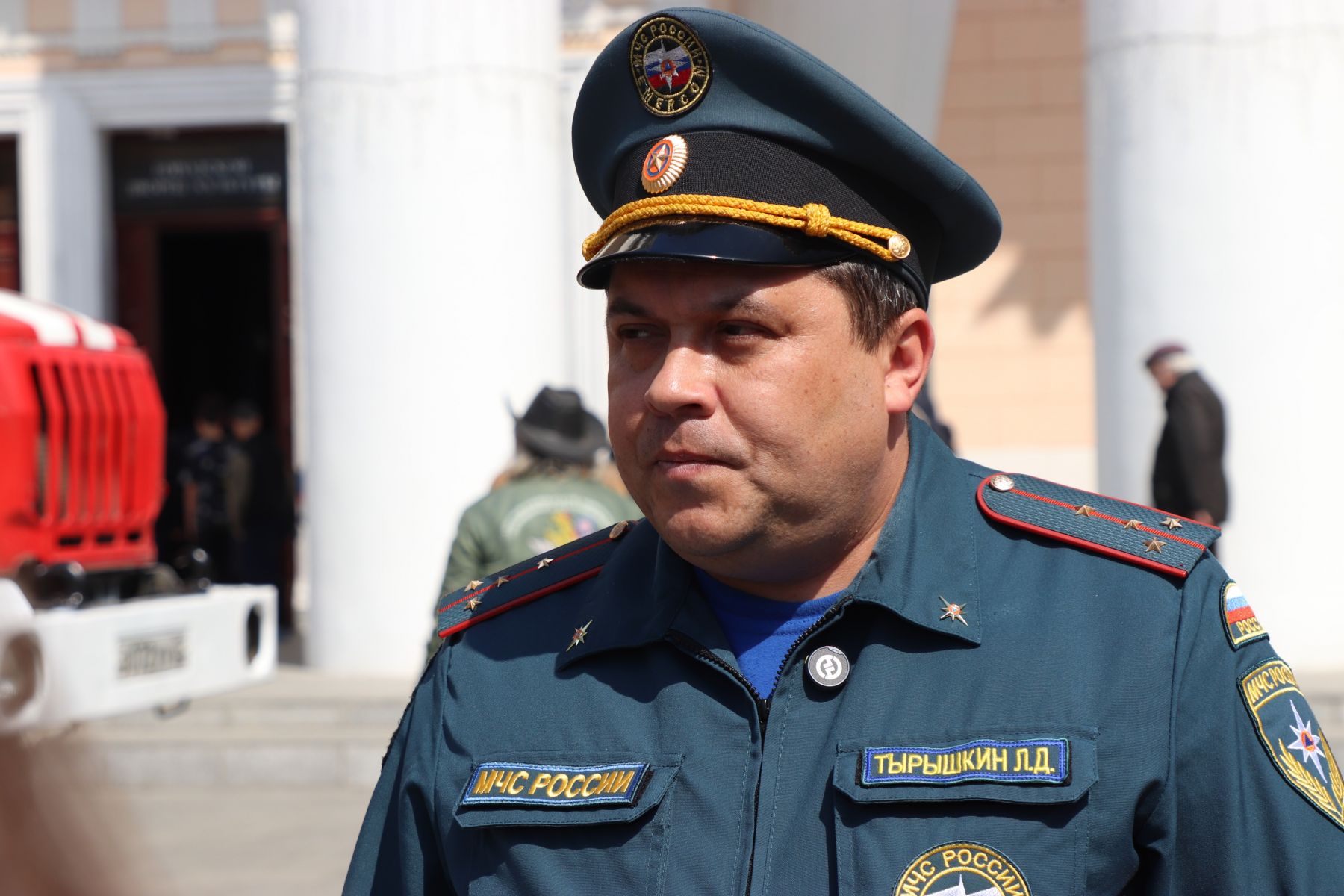  Олег Тырышкин, начальник службы пожаротушения Второго пожарно-спасательного отряда