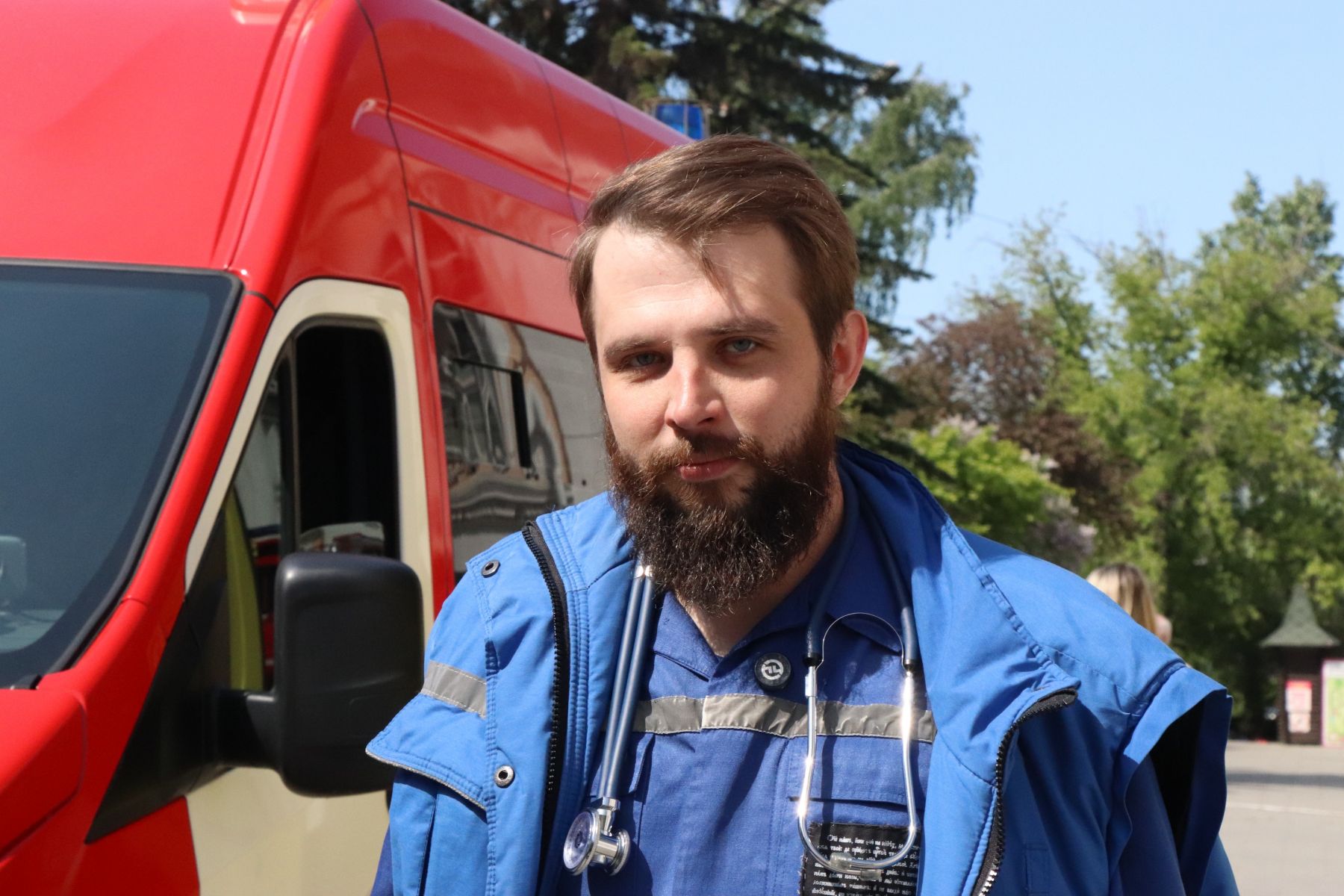  Иван Анисимов, врач-анестезиолог-реаниматолог скорой медицинской помощи Бийска
