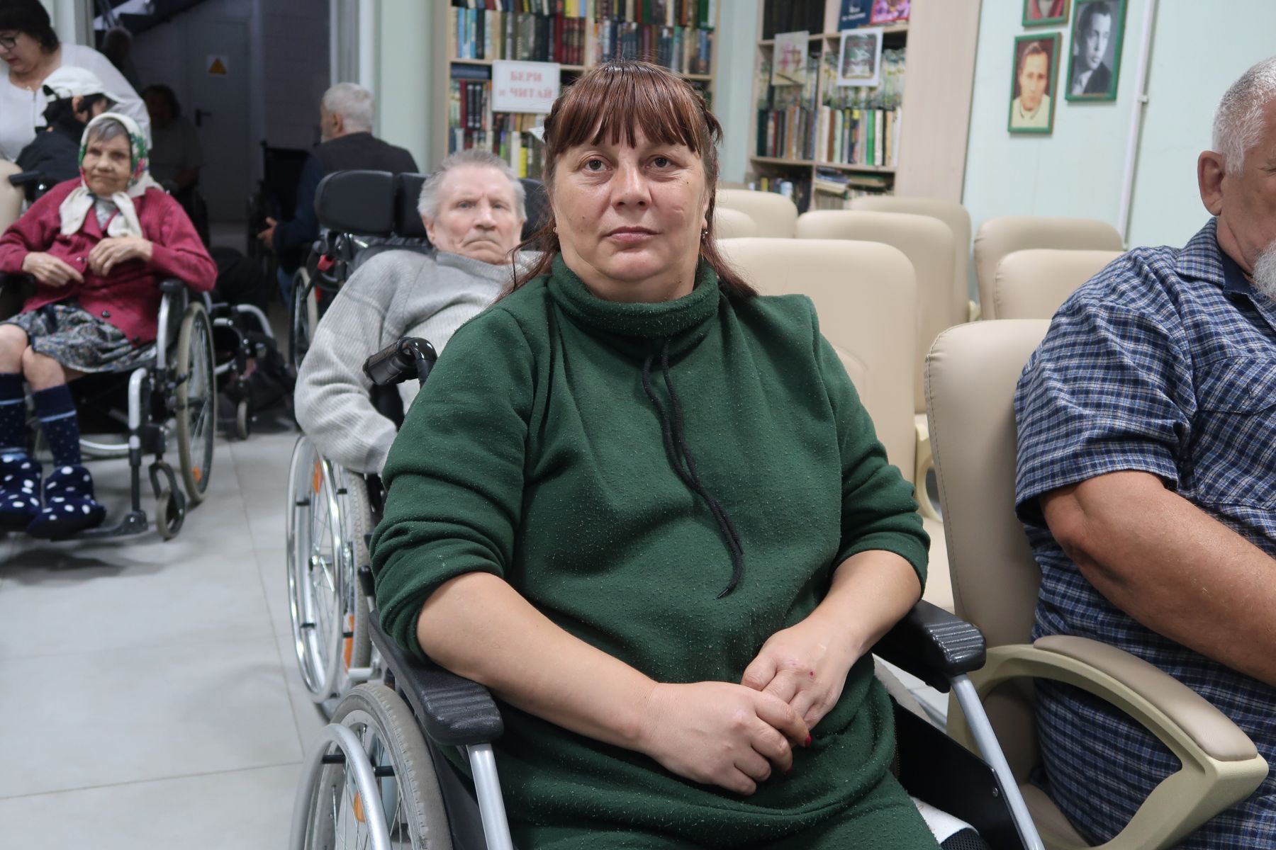 Галина Осипова, проживающая Дома-интерната