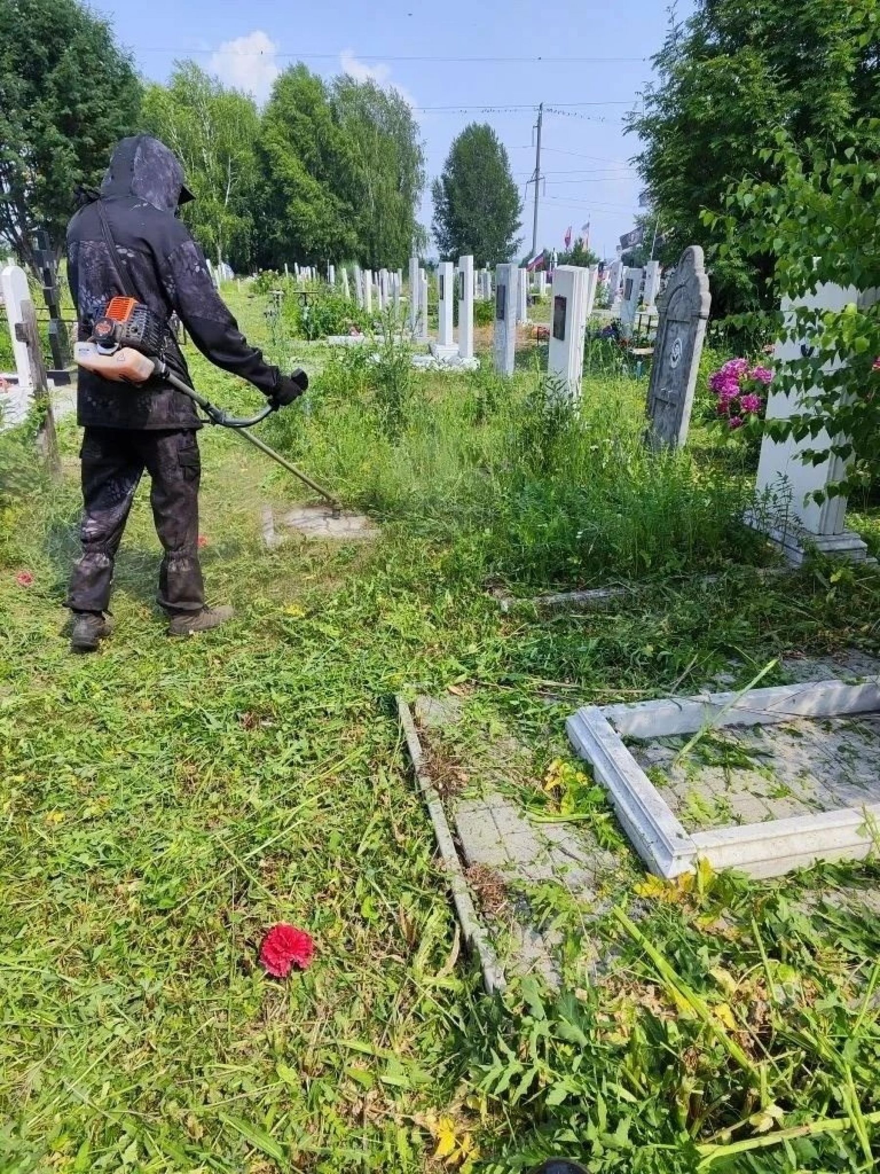 Работы по содержанию дорог и общественных территорий в Бийске